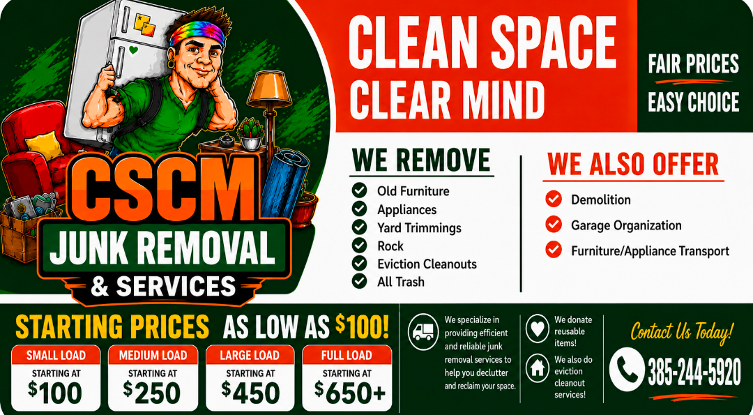 Clean Space Clear Mind services and starting price guide